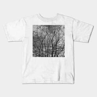 Trees Noir Kids T-Shirt